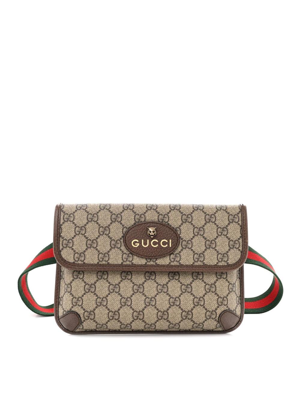 Gucci Gg Supreme Neo Vintage Web Belt #261099G99B